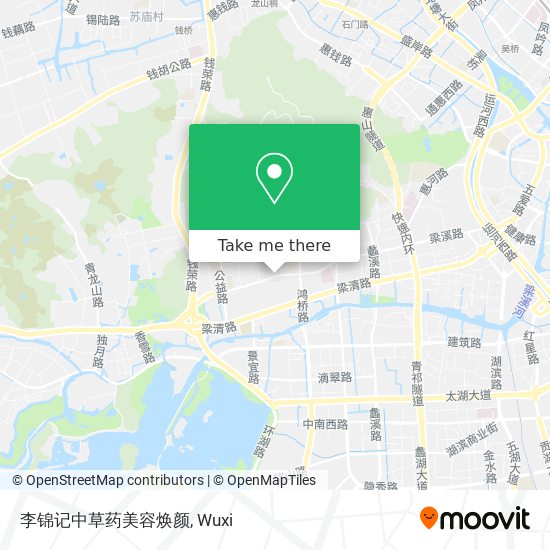 李锦记中草药美容焕颜 map