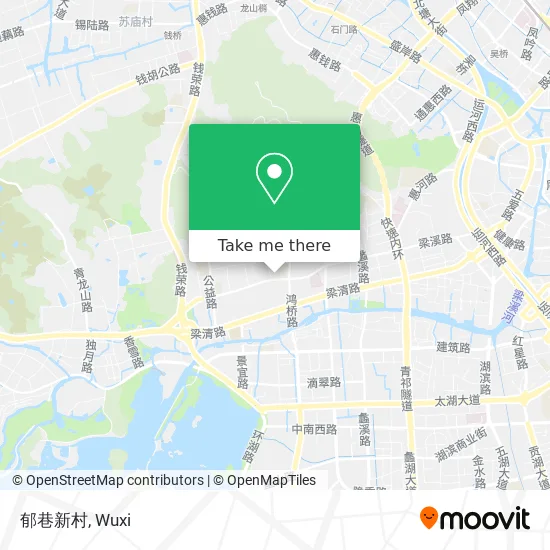 郁巷新村 map