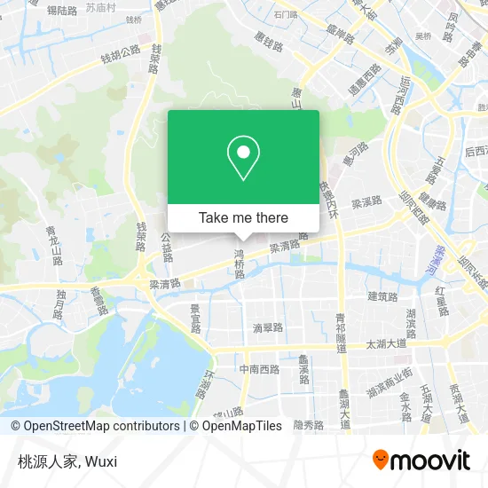 桃源人家 map