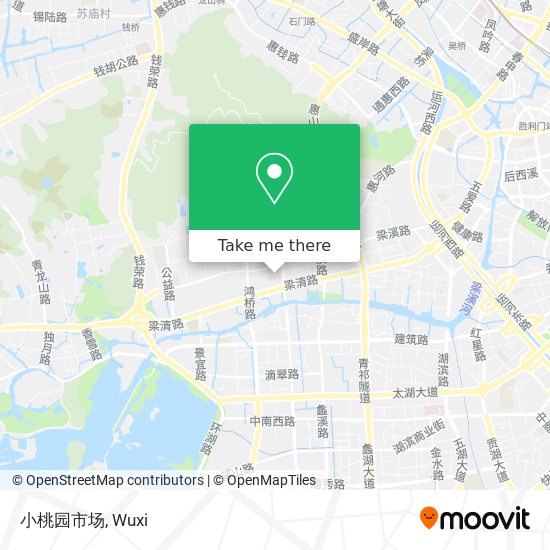 小桃园市场 map