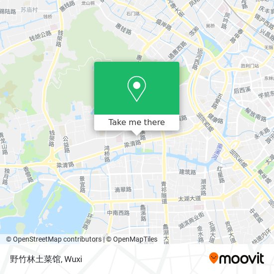 野竹林土菜馆 map