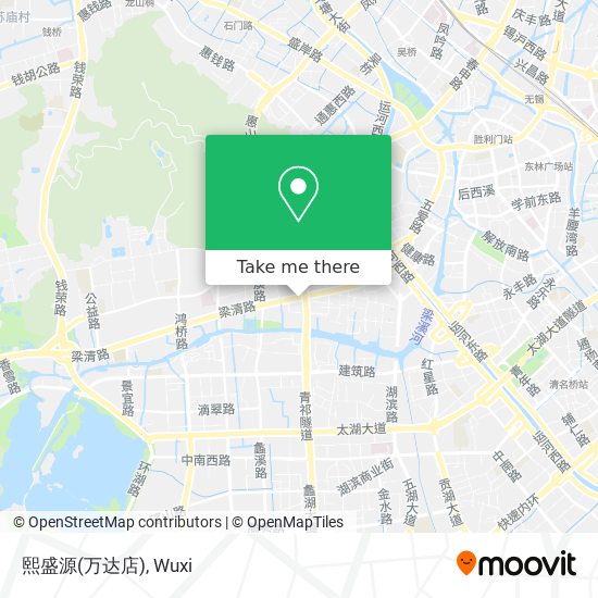 熙盛源(万达店) map