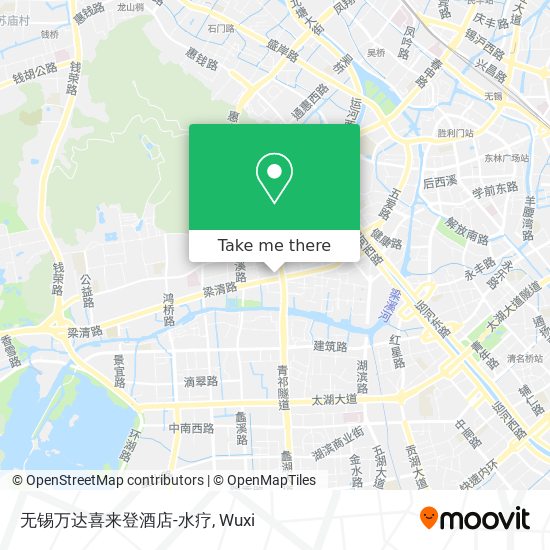 无锡万达喜来登酒店-水疗 map