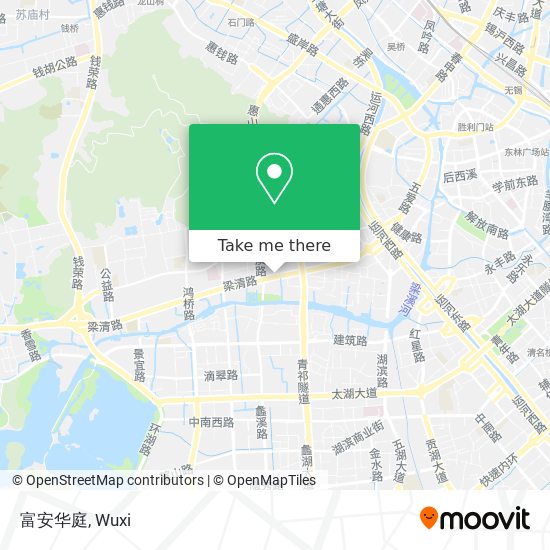 富安华庭 map