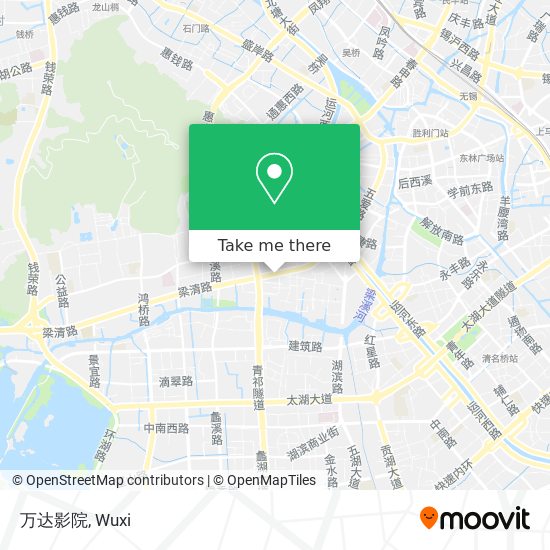 万达影院 map