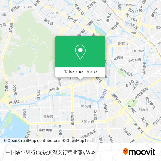 中国农业银行(无锡滨湖支行营业部) map