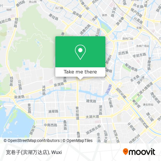 宽巷子(滨湖万达店) map