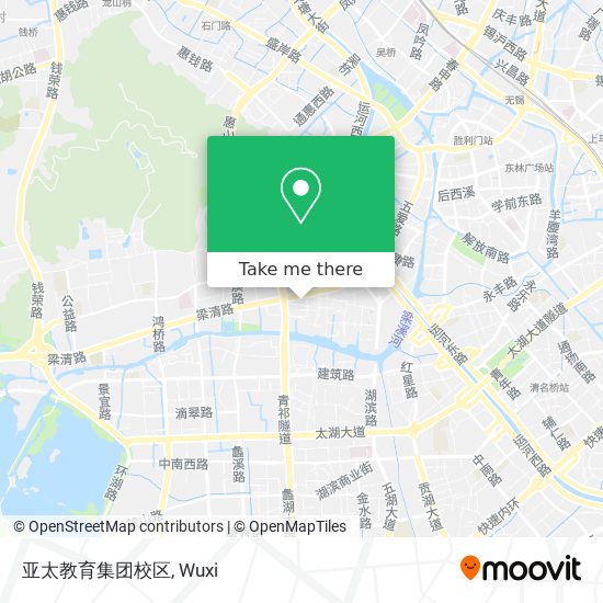 亚太教育集团校区 map