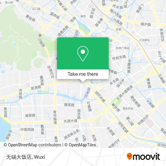无锡大饭店 map