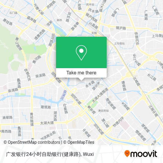 广发银行24小时自助银行(健康路) map