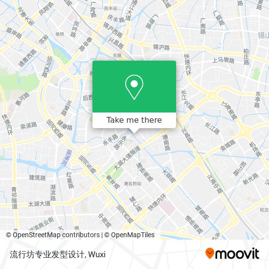 流行坊专业发型设计 map