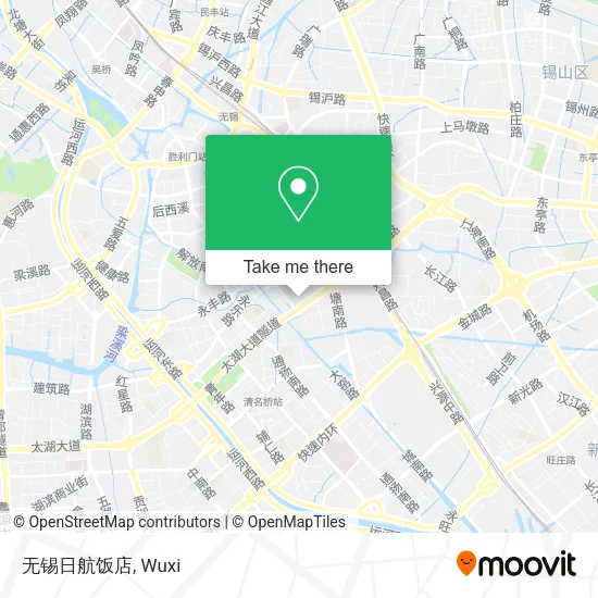 无锡日航饭店 map