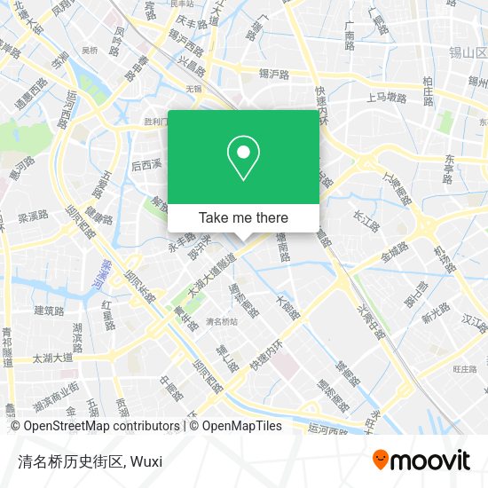 清名桥历史街区 map