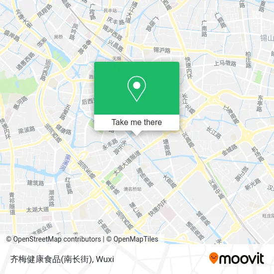 齐梅健康食品(南长街) map