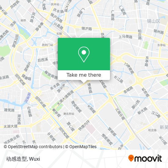 动感造型 map