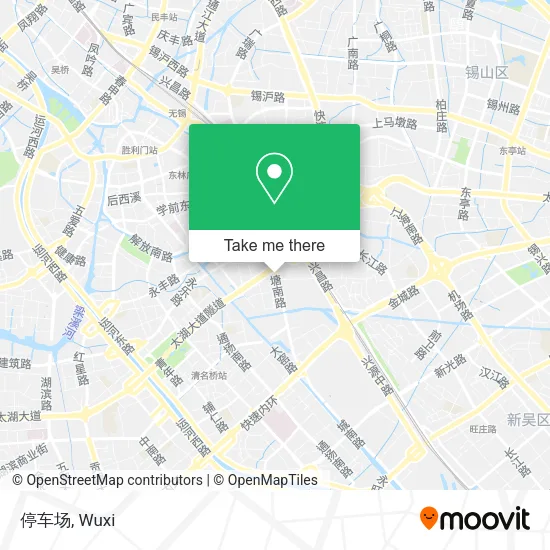 停车场 map