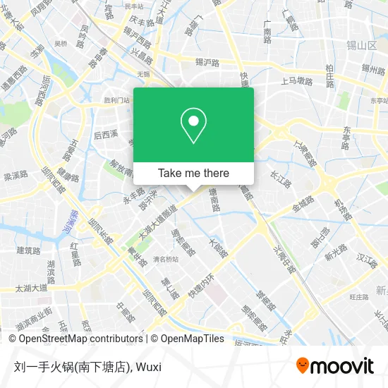 刘一手火锅(南下塘店) map