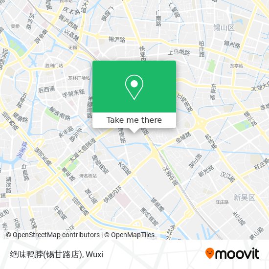 绝味鸭脖(锡甘路店) map
