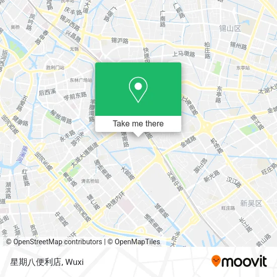 星期八便利店 map