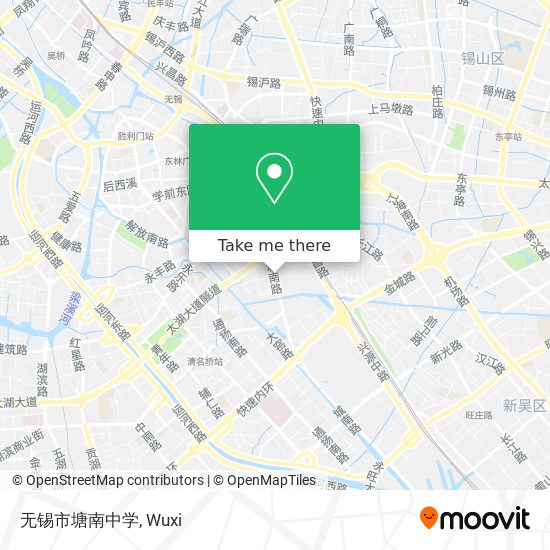 无锡市塘南中学 map