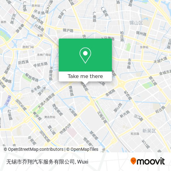 无锡市乔翔汽车服务有限公司 map