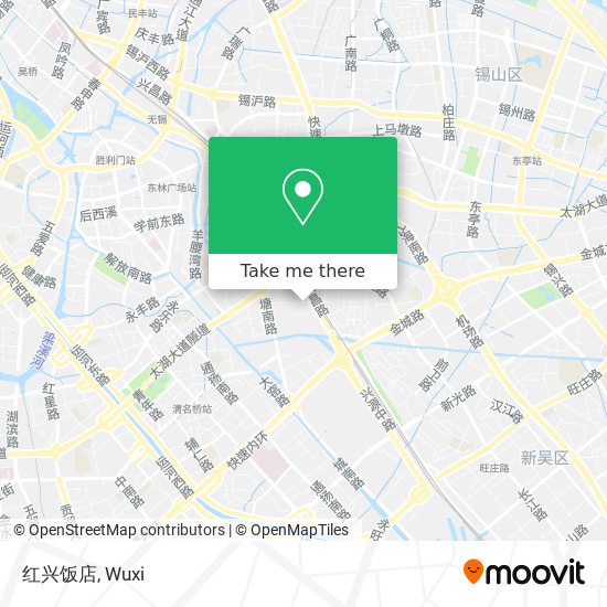 红兴饭店 map