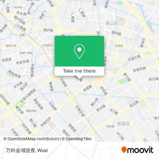 万科金域缇香 map