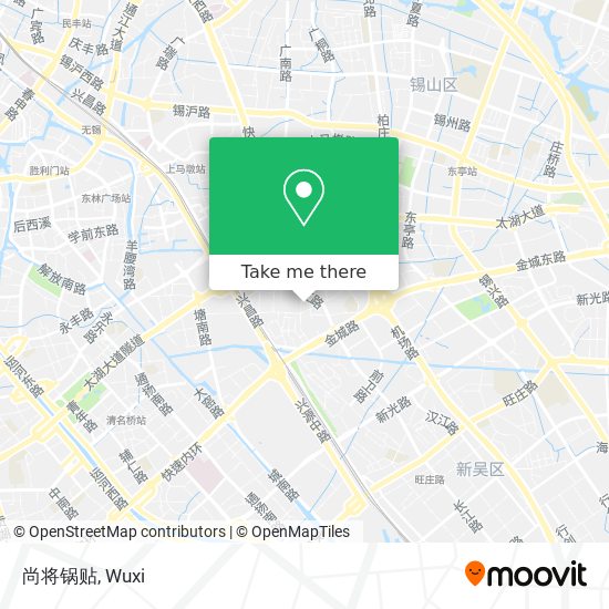 尚将锅贴 map