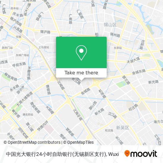 中国光大银行24小时自助银行(无锡新区支行) map