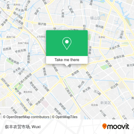 叙丰农贸市场 map