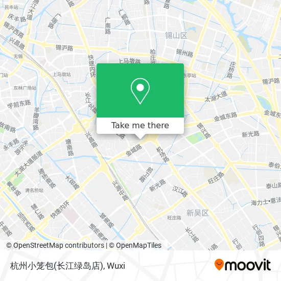 杭州小笼包(长江绿岛店) map