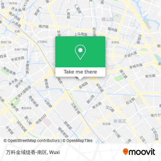 万科金域缇香-南区 map