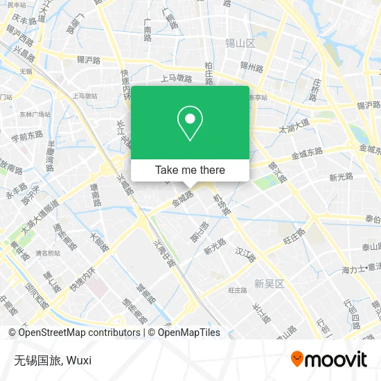 无锡国旅 map