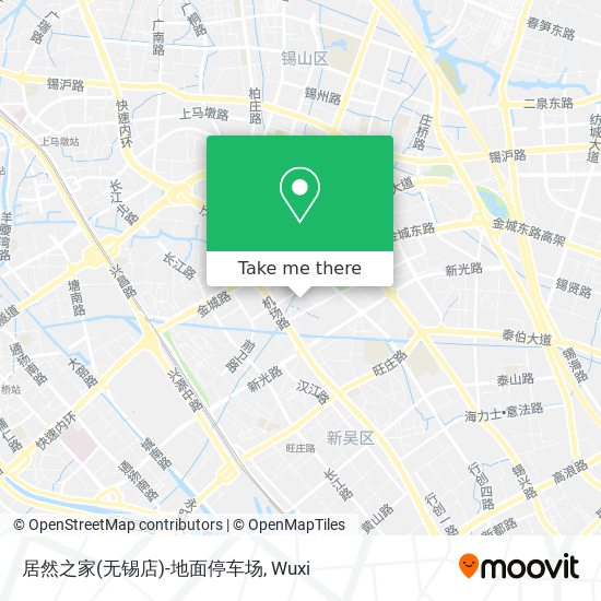 居然之家(无锡店)-地面停车场 map