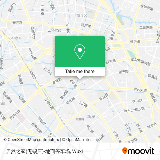 居然之家(无锡店)-地面停车场 map