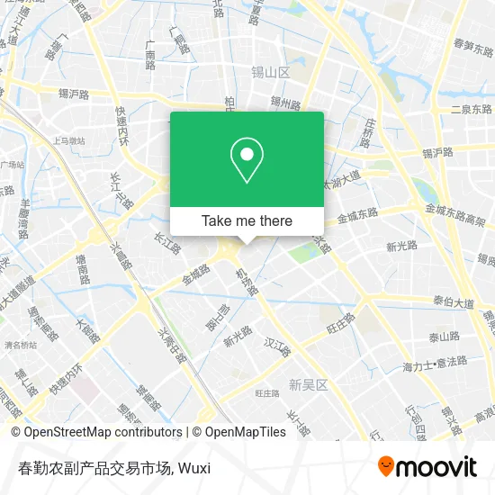 春勤农副产品交易市场 map