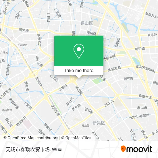 无锡市春勤农贸市场 map
