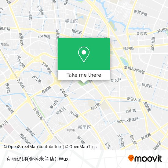 克丽缇娜(金科米兰店) map