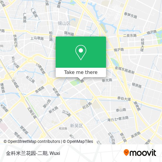 金科米兰花园-二期 map