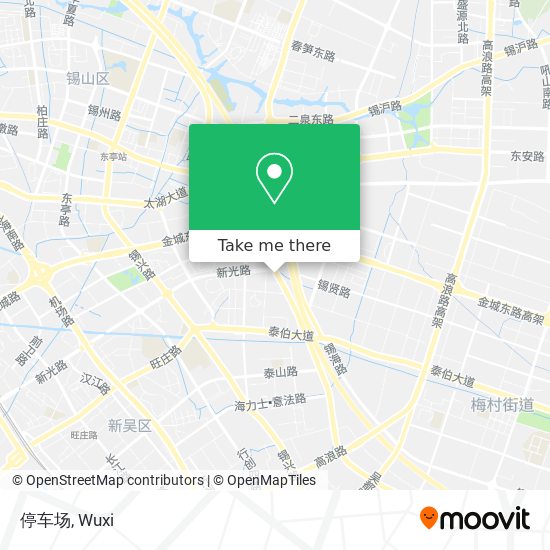 停车场 map