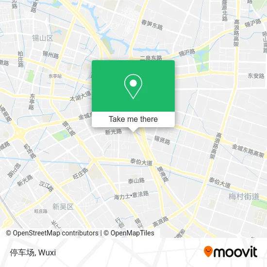 停车场 map