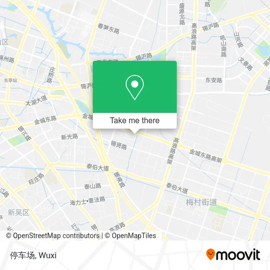 停车场 map