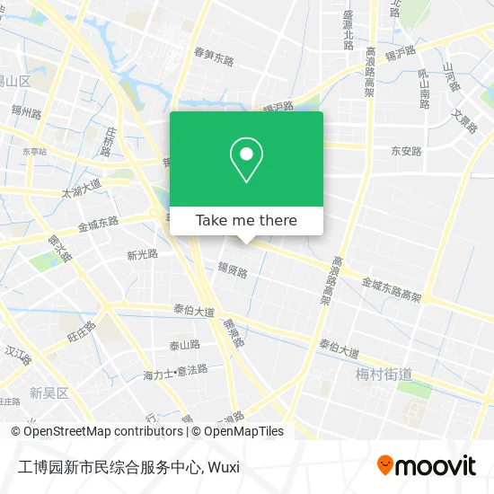 工博园新市民综合服务中心 map