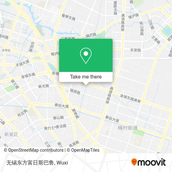 无锡东方富日斯巴鲁 map