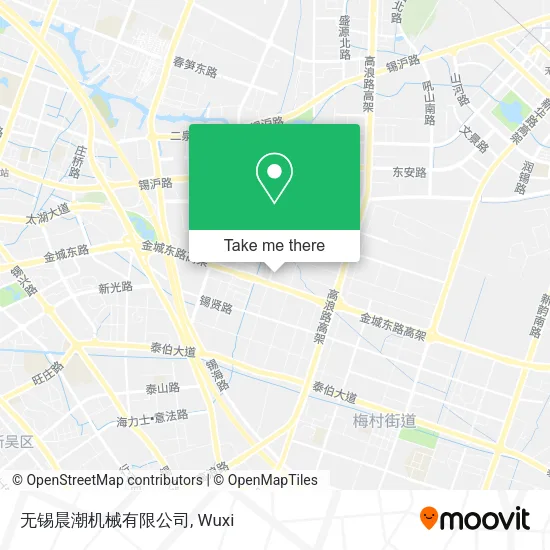 无锡晨潮机械有限公司 map