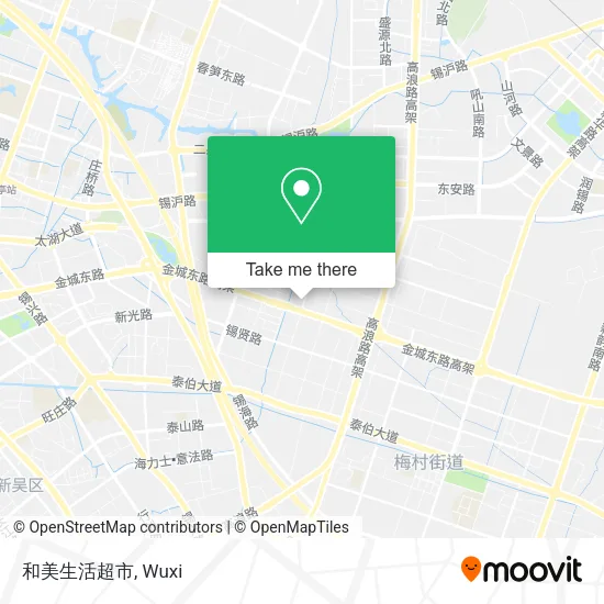 和美生活超市 map