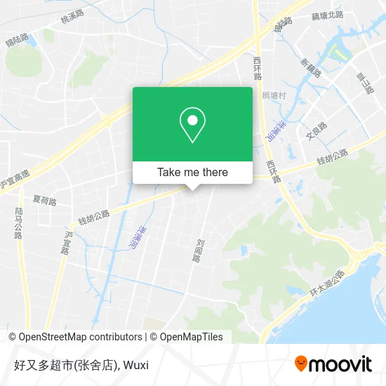 好又多超市(张舍店) map