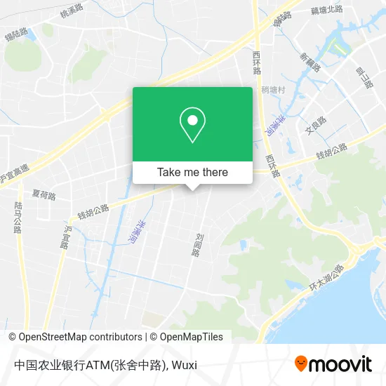 中国农业银行ATM(张舍中路) map