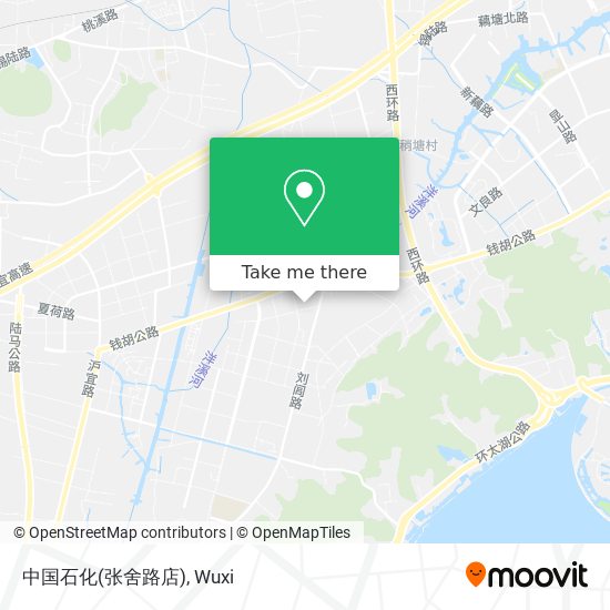 中国石化(张舍路店) map