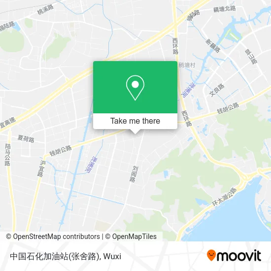 中国石化加油站(张舍路) map